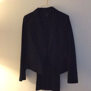 Navy pant suit - Blazer and bootcut/flare pants